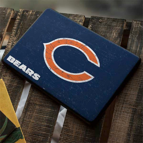 NFL Chicago Bears Distressed Google Pixelbook Go Skin